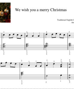 We wish you a merry Christmas